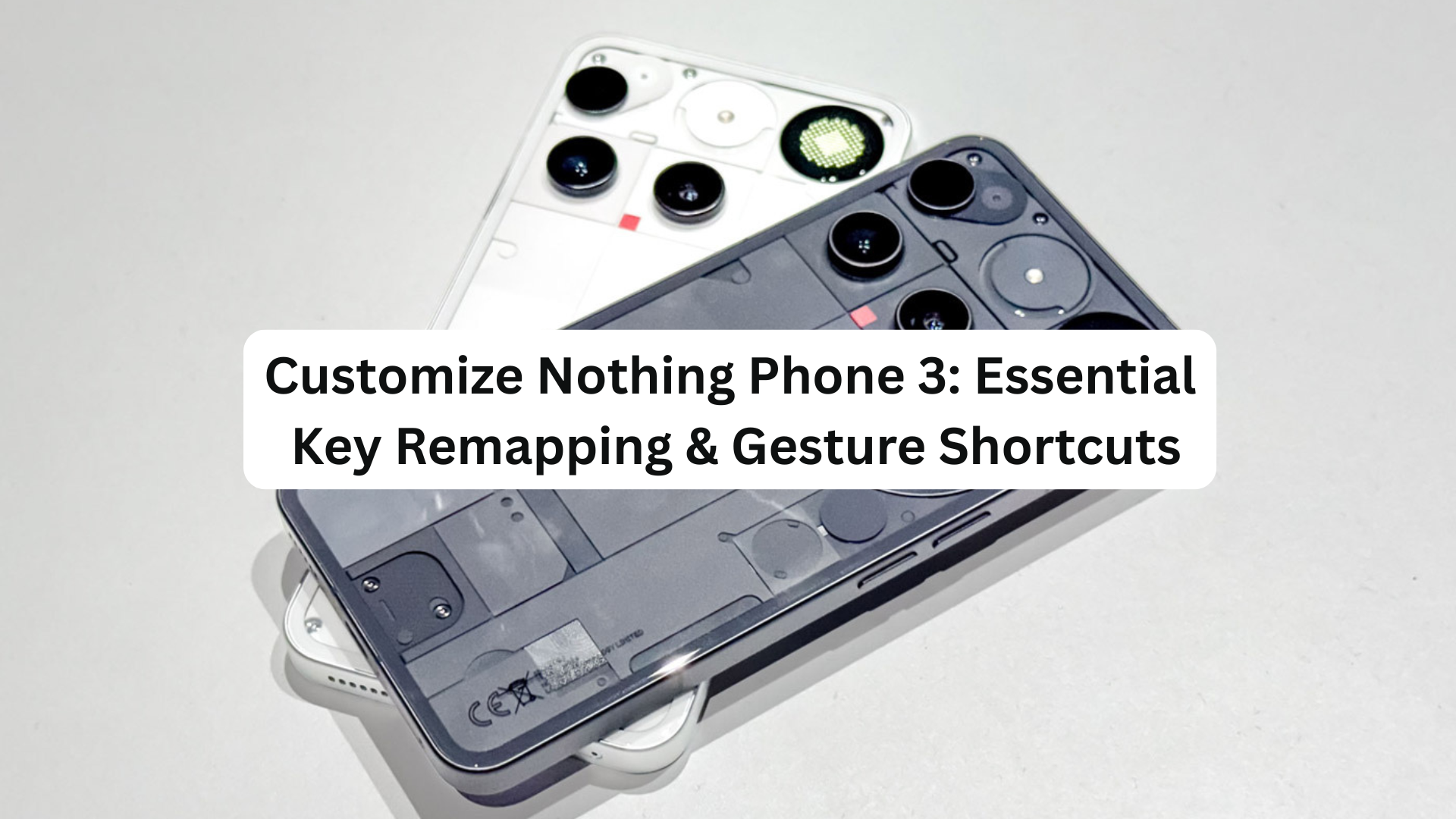 Customize Nothing Phone 3